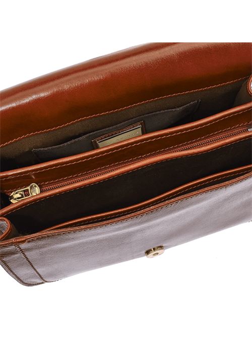 Story leather shoulder bag THE BRIDGE | 04415201WI14